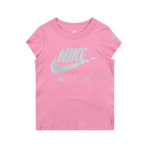 Nike Sportswear Tričko 'FUTURA'  ružová / sivá