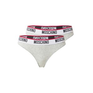 Moschino Underwear Tangá  sivá