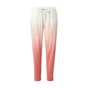 JOOP! Bodywear Pyžamové nohavice  oranžovo červená / biela