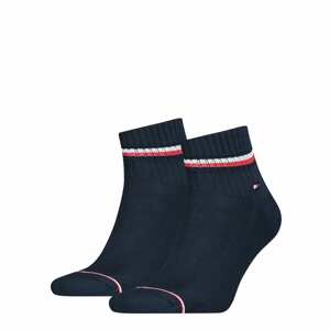 Tommy Hilfiger Underwear Ponožky  námornícka modrá / biela / červená