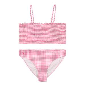 Polo Ralph Lauren Bikini 'GINGHAM'  biela / ružová