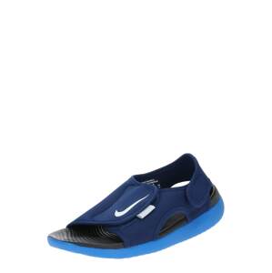 Nike Sportswear Otvorená obuv 'SUNRAY ADJUST 5'  námornícka modrá / biela