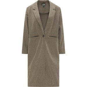 DreiMaster Vintage Prechodný kabát  sivobéžová