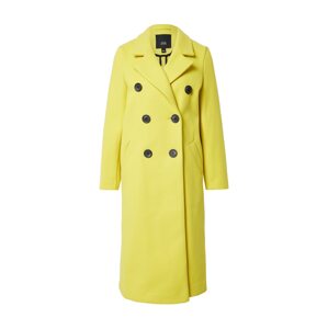 River Island Zimný kabát 'Drop Shoulder Coat'  žltá