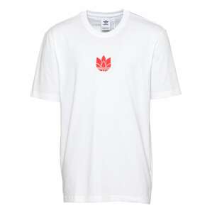 ADIDAS ORIGINALS T-Shirt  biela / červená