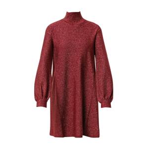 MAX&Co. Šaty 'DALLAS'  pastelovo červená / strieborná