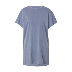 AMERICAN VINTAGE Oversize tričko 'Vegiflower'  modrosivá