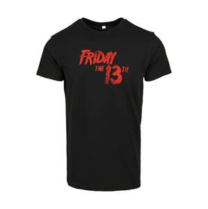 Mister Tee T-Shirt 'Friday The 13th'  čierna / červená