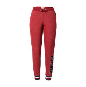 Tommy Hilfiger Underwear Pyžamové nohavice  tmavomodrá / červená melírovaná / biela