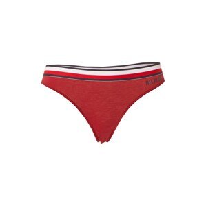 Tommy Hilfiger Underwear Tangá  červená melírovaná / biela / námornícka modrá