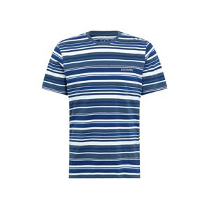 Dockers Tričko  modrosivá / tmavomodrá / biela