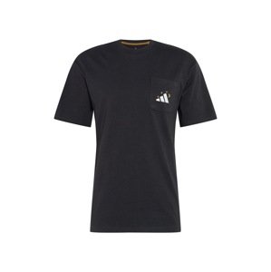 ADIDAS PERFORMANCE Funkčné tričko 'Mandala'  čierna / modrá / biela / žltá