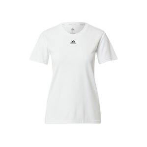 ADIDAS PERFORMANCE Funkčné tričko 'NECESSI'  biela / čierna