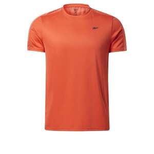 Reebok Sport Funkčné tričko  oranžovo červená / čierna