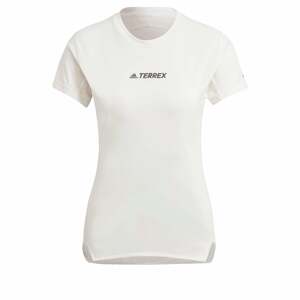 adidas Terrex Funkčné tričko  biela / čierna