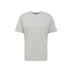 ADIDAS PERFORMANCE Funkčné tričko  biela / svetlosivá