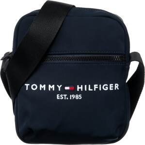 TOMMY HILFIGER Taška cez rameno  námornícka modrá / biela / svetločervená