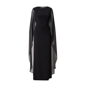 Lauren Ralph Lauren Večerné šaty 'HOPELEE'  čierna