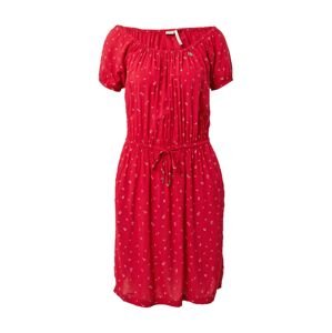 Ragwear Letné šaty 'MARGITT'  červená / biela