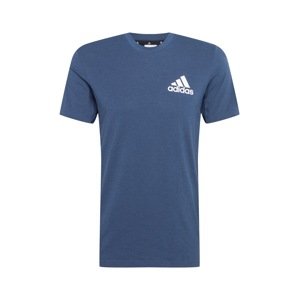 ADIDAS SPORTSWEAR Funkčné tričko  dymovo modrá / biela