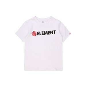 ELEMENT Sportshirt 'BLAZIN'  šedobiela / čierna / červená