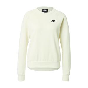 Nike Sportswear Mikina  čierna / prírodná biela