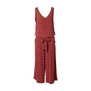 Ragwear Jumpsuit 'SUKY CHEVRON'  červená / biela