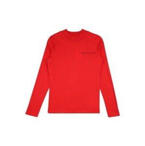 Calvin Klein Jeans Tričko  červená / čierna