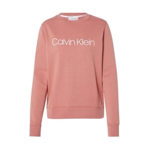 Calvin Klein Mikina  ružová / biela