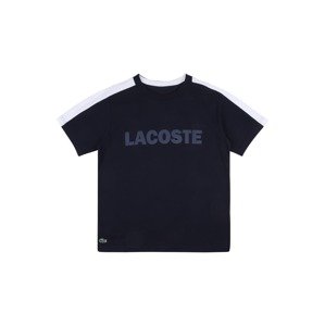 LACOSTE T-Shirt  námornícka modrá / biela / modrosivá / zelená