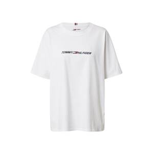 Tommy Sport Funkčné tričko  tmavomodrá / červená / biela