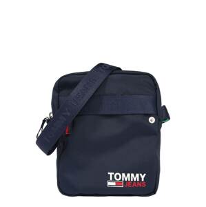 Tommy Jeans Taška cez rameno 'CAMPUS'  námornícka modrá / biela / červená / nefritová