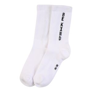 WEARKND Ponožky  biela / čierna