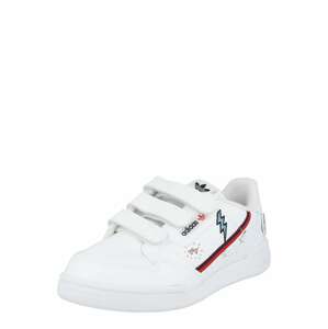ADIDAS ORIGINALS Sneaker 'Continental 80'  biela / čierna / červená / svetlomodrá