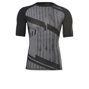 Reebok Sport Funkčné tričko  čierna / sivá