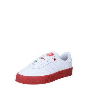 ADIDAS ORIGINALS Sneaker 'Sambarose'  biela / pastelovo červená