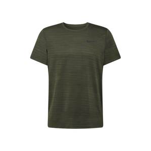 NIKE Funkčné tričko 'Superset'  olivová / jedľová