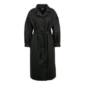 Missguided Prechodný kabát  čierna