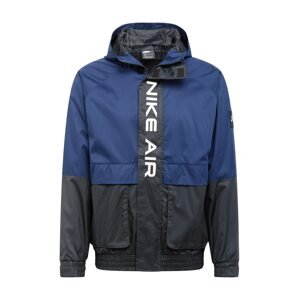 Nike Sportswear Prechodná bunda  námornícka modrá / čierna / biela