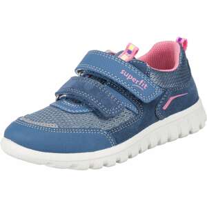 SUPERFIT Sneaker  ružová / dymovo modrá
