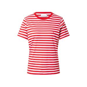 Calvin Klein Tričko  biela / červená