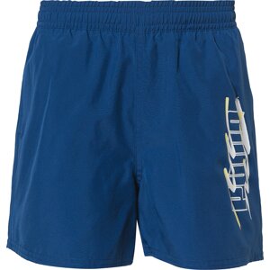 PUMA Shorts  biela / námornícka modrá