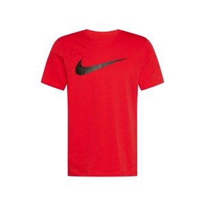 Nike Sportswear Tričko  červená / čierna