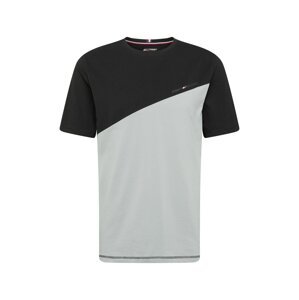 Tommy Sport Funkčné tričko  striebornosivá / čierna