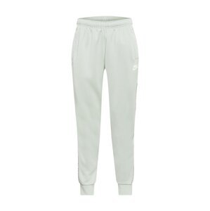 Nike Sportswear Nohavice 'Repeat'  svetlosivá / biela / tmavosivá