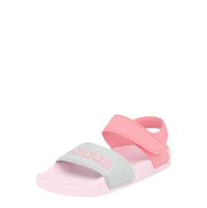 ADIDAS PERFORMANCE Plážové / kúpacie topánky 'Adilette'  pastelovo ružová / svetlosivá
