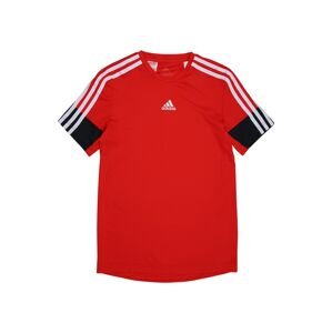 ADIDAS PERFORMANCE Funkčné tričko  červená / tmavomodrá / biela