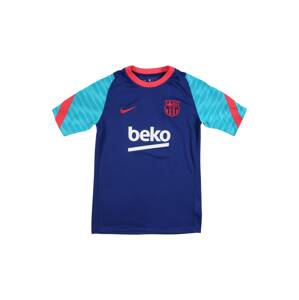 NIKE Funkčné tričko 'FC Barcelona Strike'  kráľovská modrá / tyrkysová / biela / grenadínová