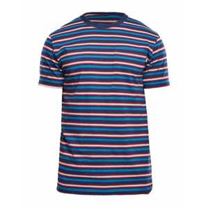 Urban Classics Shirt  tmavomodrá / červená / nebesky modrá / biela