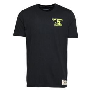 UNDER ARMOUR Funkčné tričko 'Pjt Rock Wrecking Crew '  čierna / žltá